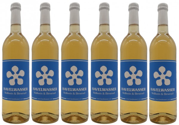 6er Karton Havelwasser Weiß, Bio - Weißwein küsst Birnensaft 6 x 750ml 4260415330031